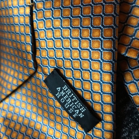 Dolcepunta Italian Men’s,Unisex Hand Made Silk Tie - Picture 2 of 5